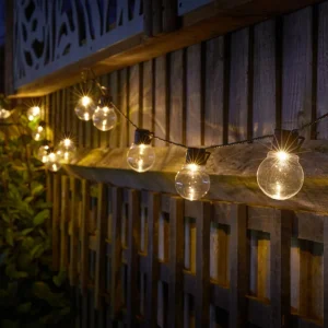 SMART GARDEN Guirlande lumineuse LED GloBulb, 20 flammes^ Lampes Décoratives
