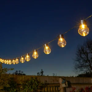 SMART GARDEN Guirlande lumineuse LED GloBulb, 20 flammes^ Lampes Décoratives