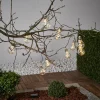 STAR TRADING Guirlande lumineuse LED Glow, claire, blanc chaud, 190 cm de long^ Lampes Décoratives