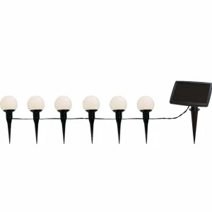 STAR TRADING Guirlande lumineuse LED solaire Combo à 6 lampes^ Lampes Décoratives