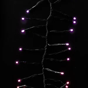 twinkly Guirlande lumineuse LED , RVB, noir, 400 flammes, 6m^ Lumière De Noël