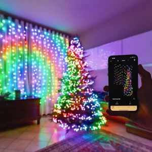 twinkly Guirlande lumineuse RGBW, 250-fl. 20m noir^ Lumière De Noël