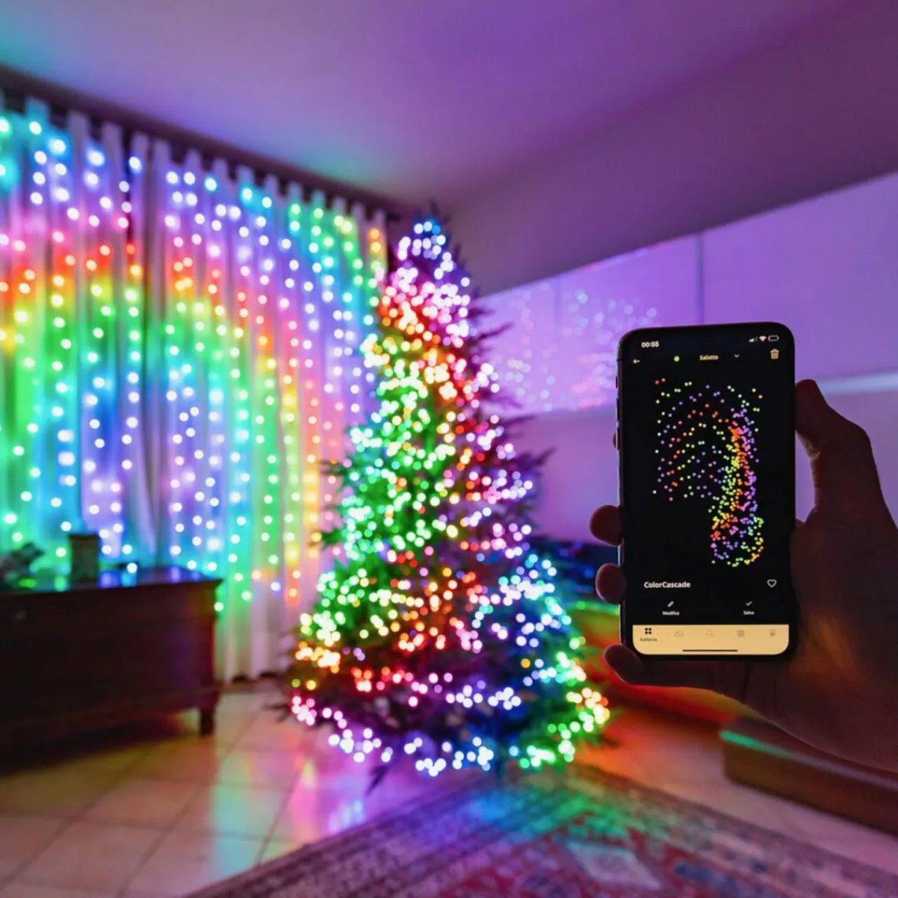 guirlande_lumineuse_twinkly_rvb_noir__flammes_m_3-1.webp twinkly Guirlande lumineuse RVB, noir, 250 flammes 20m^ Lumière De Noël