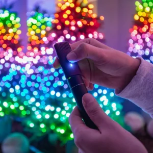 twinkly Guirlande lumineuse RVB, noir, 250 flammes 20m^ Lumière De Noël