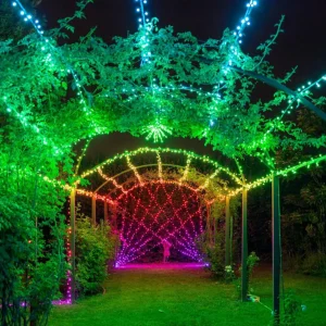 twinkly Guirlande lumineuse RVB, noir, 100 flammes 8m^ Lumière De Noël