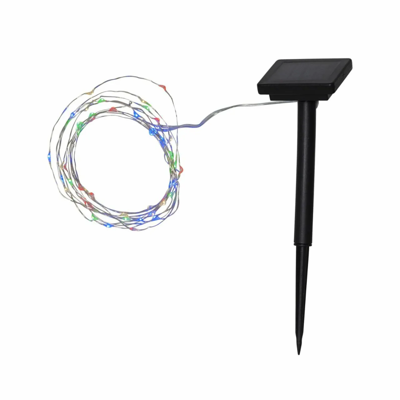 STAR TRADING Guirlande solaire LED Dew Drop, multicolore^ Lampes Décoratives