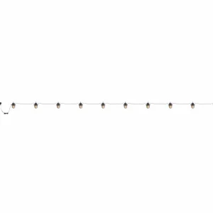 Globo Guirlande solaire LED 33059F avec 10 lanternes^ Lampes Décoratives