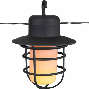 Globo Guirlande solaire LED 33059F avec 10 lanternes^ Lampes Décoratives