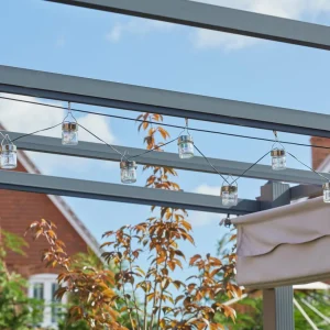 SMART GARDEN Guirlande solaire LED Firefly Opal à 10 lampes^ Lampes Décoratives