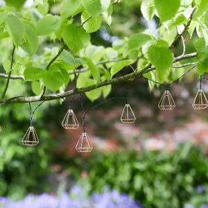 SMART GARDEN Guirlande solaire LED Geo, à 10 lampes^ Lampes Décoratives