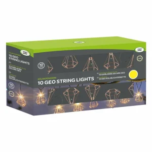 SMART GARDEN Guirlande solaire LED Geo, à 10 lampes^ Lampes Décoratives