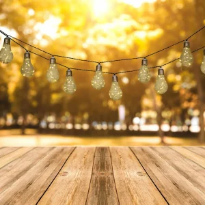 Näve Guirlande solaire LED incandescence 10 lampes^ Lampes Décoratives