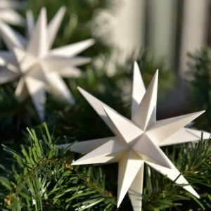 STERNTALER Guirlande Étoile 18 branches 3 lampes blanche^ Lampes Décoratives
