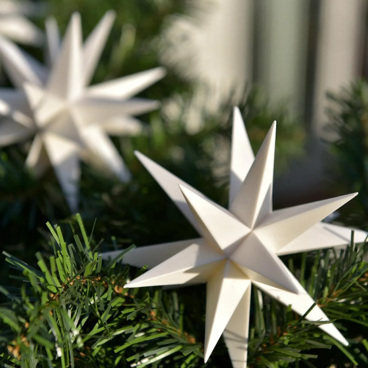 guirlande_toile__branches__lampes_blanche_0.webp STERNTALER Guirlande Étoile 18 branches 3 lampes blanche^ Lampes Décoratives