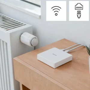 Hama Smart-Home centrale WLAN ZigBee Matter Thread blanc^ Ponts De Connexion