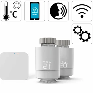 Hama Starter-Set Chauffage, 2x thermostat, centrale^ Thermostats Connectés