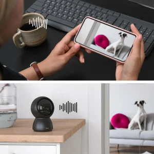 Hama WLAN Caméra d'intérieur smart, audio 2 voies Capteur mobile^ Caméras Connectées