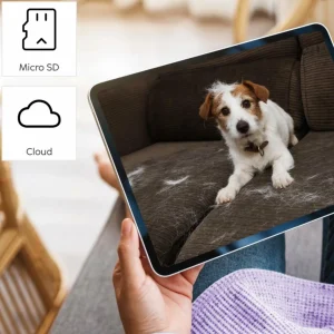 Hama WLAN Caméra d'intérieur smart, audio 2 voies Capteur mobile^ Caméras Connectées