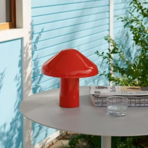 HAY Pao Portable lampe de table LED avec batterie rouge^ Lampes Décoratives