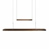 HerzBlut Amalia suspension LED, noyer huilé^ Luminaires Durables