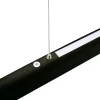 HerzBlut Arco LED Suspension chêne cendré charbon 130cm^ Luminaires Durables