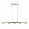 HerzBlut Estelle suspension linéaire chêne naturel^ Luminaires Durables