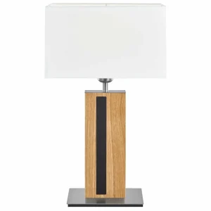 HerzBlut Maive lampe à poser, chêne huilé 56cm^ Luminaires Durables