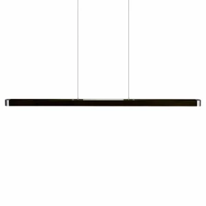 HerzBlut Novelie suspension LED, chêne charbon^ Luminaires Durables