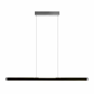 HerzBlut Novelie suspension LED, chêne charbon^ Luminaires Durables