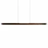 HerzBlut Novelie suspension LED, noyer huilé^ Luminaires Durables