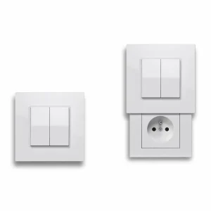 Die Versteckdose® Hidden Socket Interrupteur à touche type E Friends of Hue^ Interrupteurs Connectés