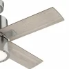 Hunter Beck ventilateur avec lumière, chêne/nickel^ Ventilateurs