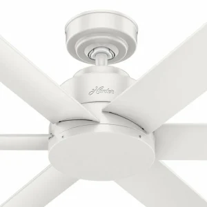 Hunter Kennicott ventilateur de plafond, blanc mat^ Ventilateurs