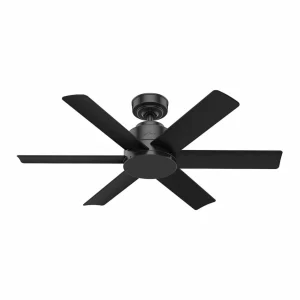 Hunter Kennicott ventilateur de plafond, noir mat^ Ventilateurs