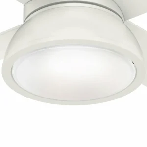Hunter Loki ventilateur chêne blanchi/blanc^ Ventilateurs