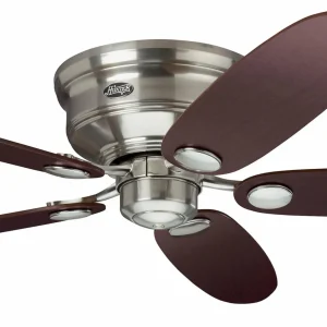 Hunter Low Profile III ventilateur brun/érable^ Ventilateurs