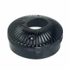 Hunter ventilateur fixation au plafond arqué noir^ Ventilateurs