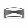 Ideallux Ideal Lux applique d'extérieur Rex-3, anthracite, aluminium, largeur 25 cm^ Appliques Murales Extérieures