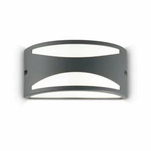 Ideallux Ideal Lux applique d'extérieur Rex-3, anthracite, aluminium, largeur 25 cm^ Appliques Murales Extérieures