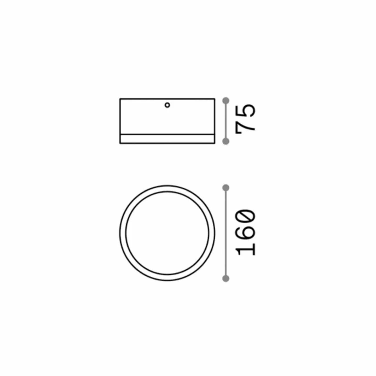 ideal_lux_applique_dextrieur_urano_anthracite_aluminium___cm_1.webp Ideallux Ideal Lux applique d'extérieur Urano anthracite aluminium Ø 16 cm^ Appliques Murales Extérieures