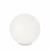 Ideallux Ideal Lux lampe sur piquet Doris, blanc, plastique, Ø 78 cm^ Projecteurs D'Extérieur