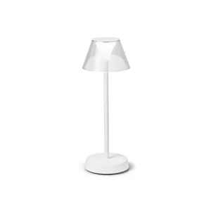 Ideallux Ideal Lux Lolita luminaire LED, batterie, blanc^ Lampes Décoratives