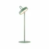 JUST LIGHT. Lampe à poser LED rechargeable Amag, vert, fer, IP44^ Lampes Décoratives