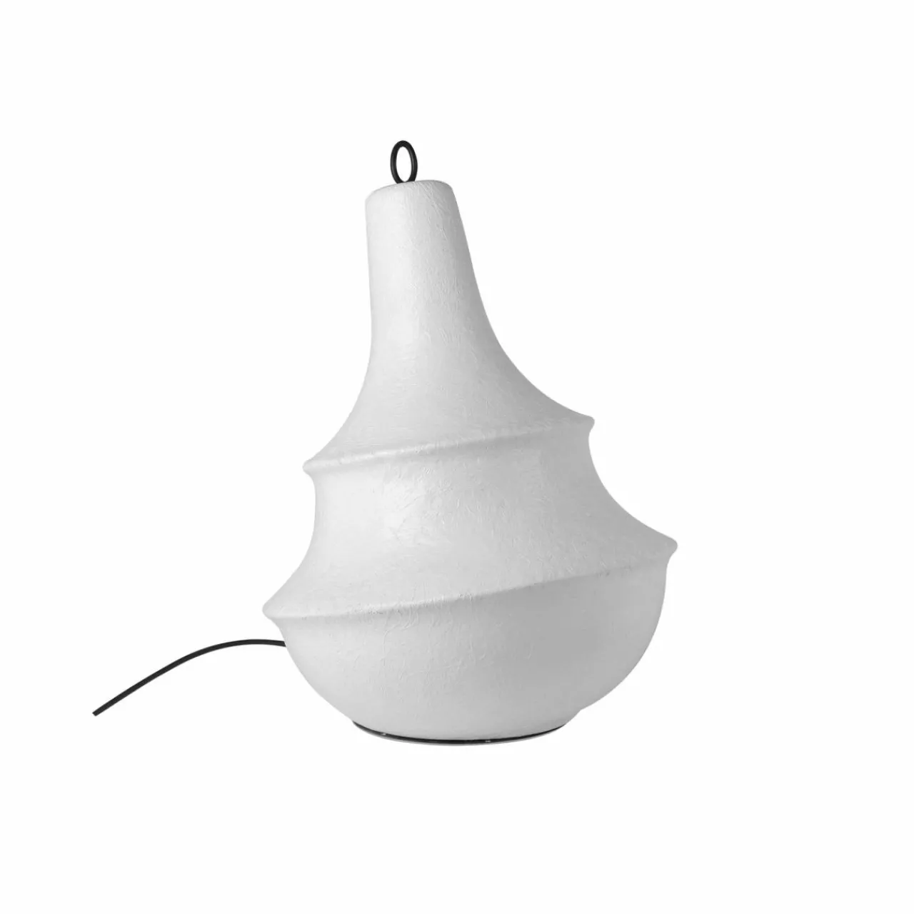 Karman lampadaire d'extérieur Lady D, hauteur 66 cm, blanc, fibre de verre^ Luminaires De Terrasse