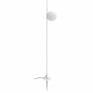 Karman Lampe sur piquet Atmosphere, blanc, 178 cm, plastique^ Projecteurs D'Extérieur
