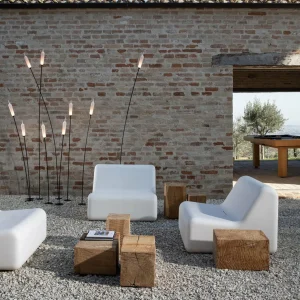 Karman Nilo lampadaire d’extérieur LED, 220 cm^ Lampes Décoratives