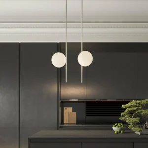 Karman Plafonnier d'extérieur Atmosphere, blanc, 178 cm, plastique^ Plafonniers D'Extérieur