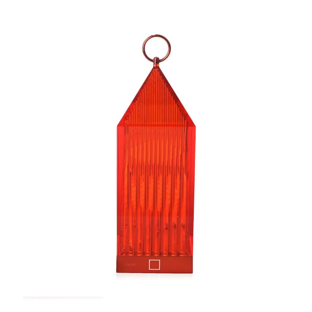 kartell_lampe__poser_rechargeable_led_lantern_rouge_recycl_ip_1.webp Kartell Lampe à poser rechargeable LED Lantern, rouge, recyclé, IP54^ Lampes Décoratives