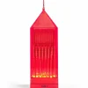 Kartell Lantern lampe à poser LED, rouge IP54^ Lampes Décoratives