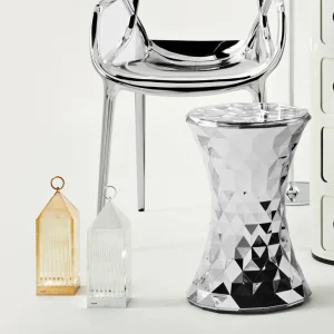Kartell Lantern lampe à poser LED transparent IP54^ Lampes Décoratives
